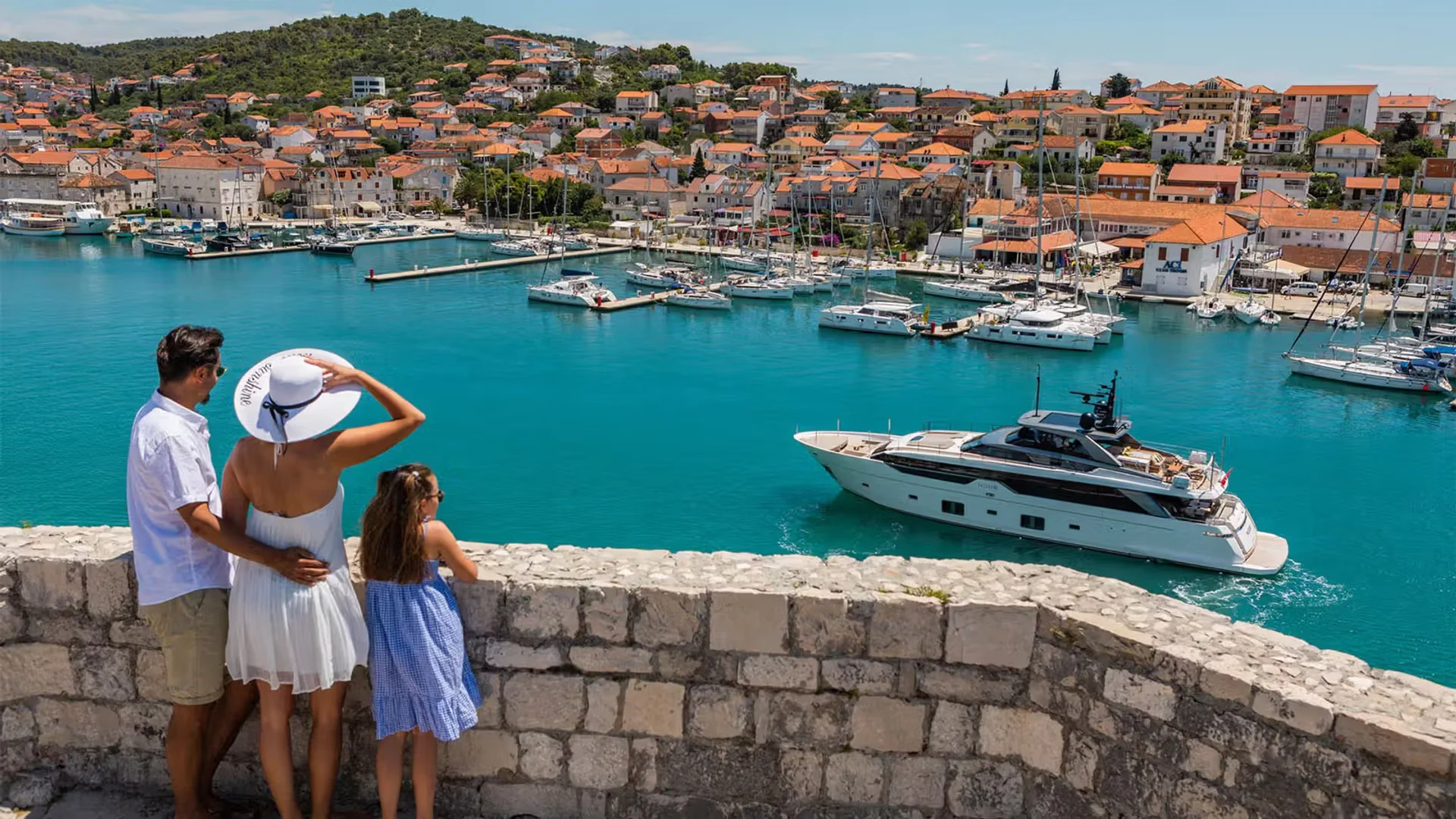 Luxury yacht charter in Croatia